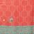 Red printed silk cotton ethnic saree with blouse piece