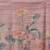 Pink printed tissue traditional saree with blouse piece