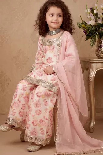 multi heavy chinon salwar suit set with embroidery sequnece work with digital print work - designer party wear