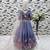 multi taby silk organza gown set with digital print work - designer party wear