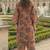 Rust Cotton Schiffli Schiffli Floral Printed co-ord Set Set of 2