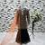 black heavy chinon with embroidery sequnece work with digital print work - designer party wear