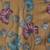 Brown printed cotton blend ethnic saree with blouse piece