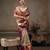 Silver woven silk blend ethnic saree with blouse piece
