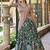 Magnetic Green Kalamkari Print Silk Traditional Half Saree Lehenga