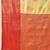 Cream woven art silk traditional saree with blouse piece
