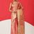 Pink woven tissue party wear saree with blouse piece