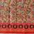 Mustard printed silk cotton ethnic saree with blouse piece