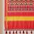 Multicolor printed silk cotton ethnic saree with blouse piece