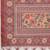 Cream printed cotton blend ethnic saree with blouse piece