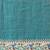 Teal woven silk blend ethnic saree with blouse piece