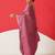 Purple woven silk blend ethnic saree with blouse piece