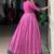 Glowing Pink Checks Printed Chanderi Traditional Gown With Koti