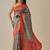 Multicolor woven art silk traditional saree with blouse piece