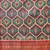 Multicolor woven art silk traditional saree with blouse piece