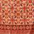 Cream woven art silk traditional saree with blouse piece
