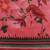 Pink printed art silk ethnic saree with blouse piece