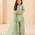pista pure gmy silk salwar suit set with heavy embroidery 3 mm sequence & coding dori work - designer party wear
