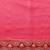 Pink woven art silk traditional saree with blouse piece