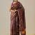 Maroon woven art silk traditional saree with blouse piece