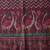 Maroon woven art silk traditional saree with blouse piece