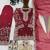 maroon pure gmy silk salwar suit set with heavy embroidery 3 mm sequence & coding dori work - designer party wear