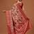 Red woven art silk traditional saree with blouse piece