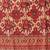 Red woven art silk traditional saree with blouse piece