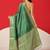 Green woven art silk traditional saree with blouse piece