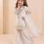 white heavy fox georgette salwar suit set with heavy embroidery 3 mm sequence work - designer party wear