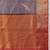 Grey printed art silk ethnic saree with blouse piece