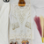 white heavy fox georgette salwar suit set with heavy embroidery 3 mm sequence work - designer party wear