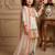 cream heavy dull satin salwar suit set with embroidery work with real mirrors work with heavy less - designer party wear