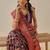 Multicolor woven art silk traditional saree with blouse piece
