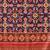 Multicolor woven art silk traditional saree with blouse piece