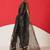 Black embroidered cotton blend traditional saree with blouse piece