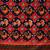 Blue printed silk blend ethnic saree with blouse piece
