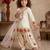 white pure heavy natural crepe salwar suit set with heavy embroidery sequence work - designer party wear