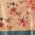 Peach printed tissue traditional saree with blouse piece