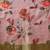 Lavender printed tissue traditional saree with blouse piece