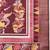 Pink printed silk blend ethnic saree with blouse piece