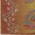 Multicolor printed cotton blend ethnic saree with blouse piece