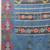 Grey printed silk cotton ethnic saree with blouse piece