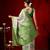 Mauve printed art silk ethnic saree with blouse piece