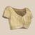 Off white woven tissue party wear saree with blouse piece