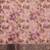 Pink printed cotton blend ethnic saree with blouse piece