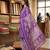Pink printed cotton blend stitched floral print salwar kurta dupatta for women