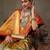 Multicolor woven art silk traditional saree with blouse piece