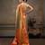 Multicolor woven art silk traditional saree with blouse piece
