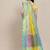 Yellow woven art silk traditional saree with blouse piece